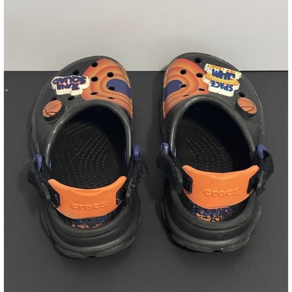 Crocs x Space Jam 2 Tune Squad Classic All-Terrain Clog Black Size J11 11c US - Picture 4 of 6